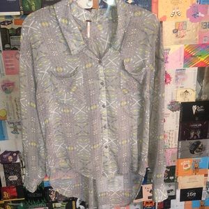 FreePeople Sheer blouse